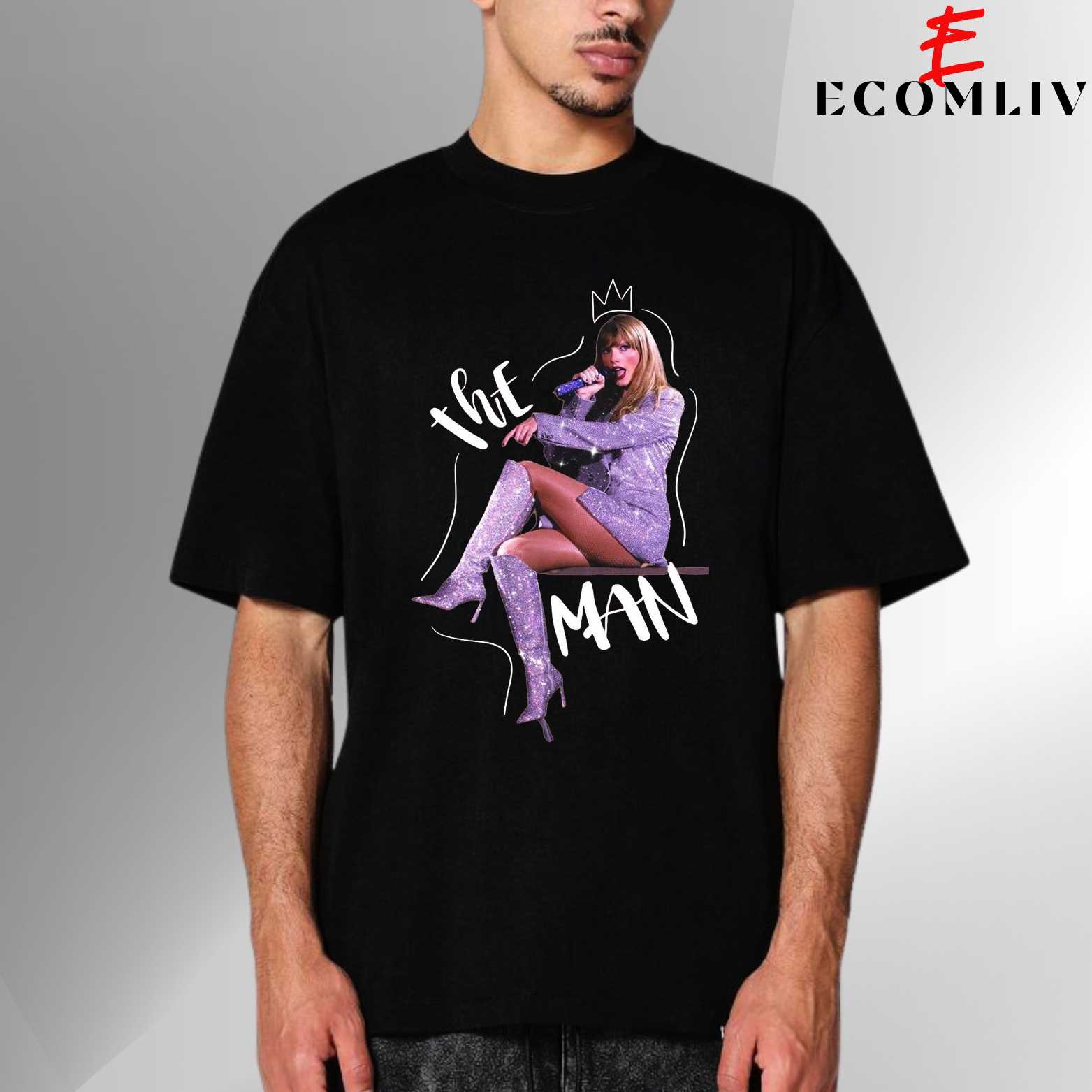 Pop Star Taylor Swift T-Shirt, Music Graphic Tee, Unisex Streetwear Shirt